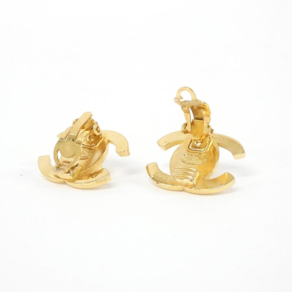 Clip-On Earrings Clip-On Gold-Tone Metal