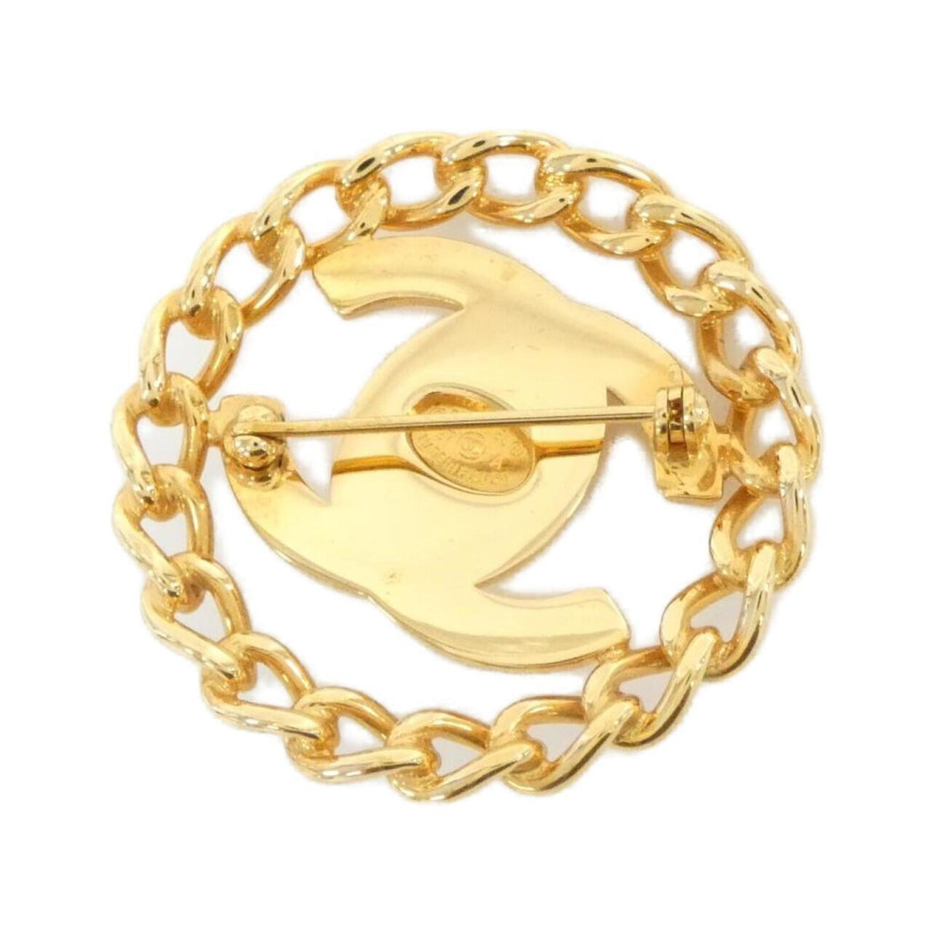 Brooch Gold-Tone Metal