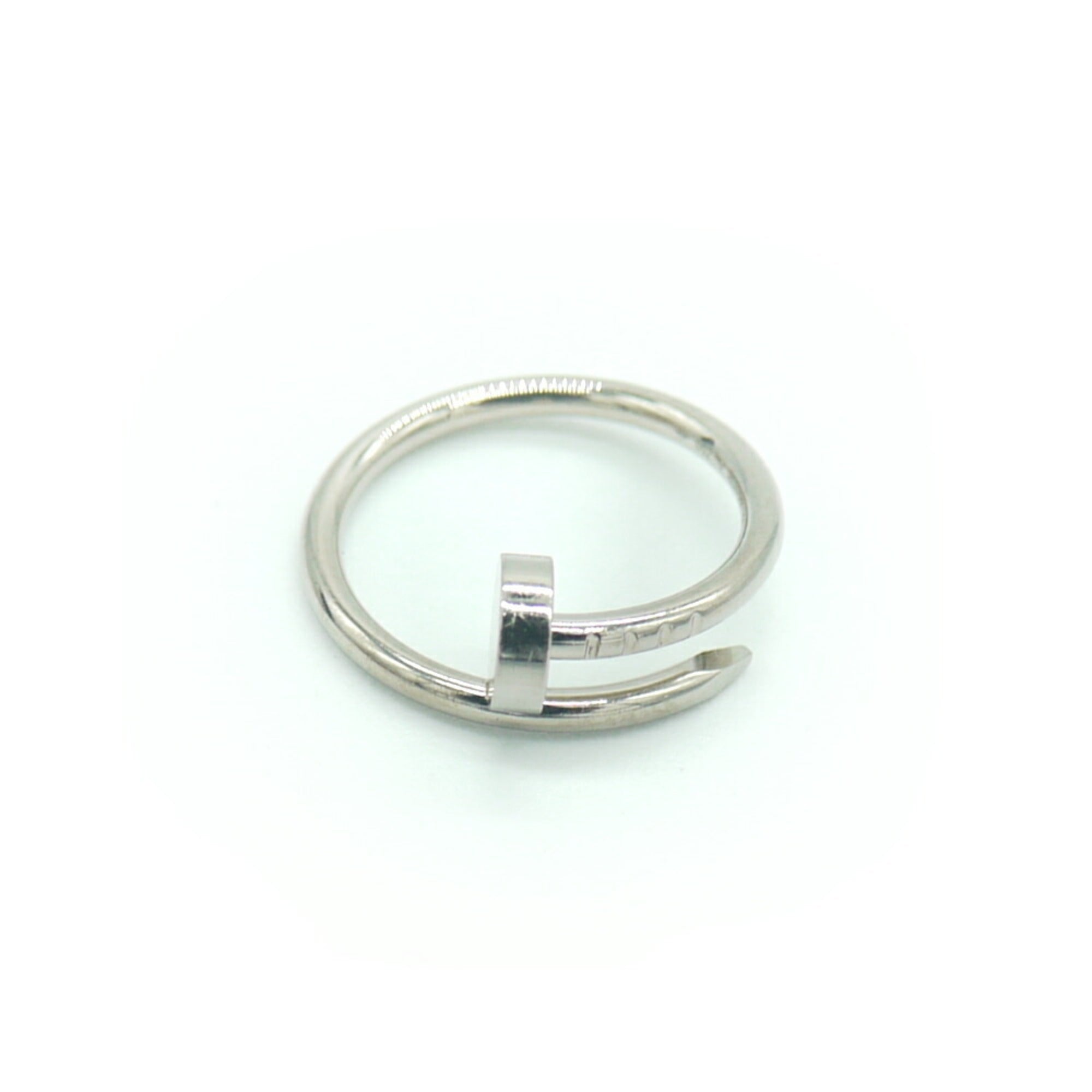 Juste un Clou Ring 18K White Gold