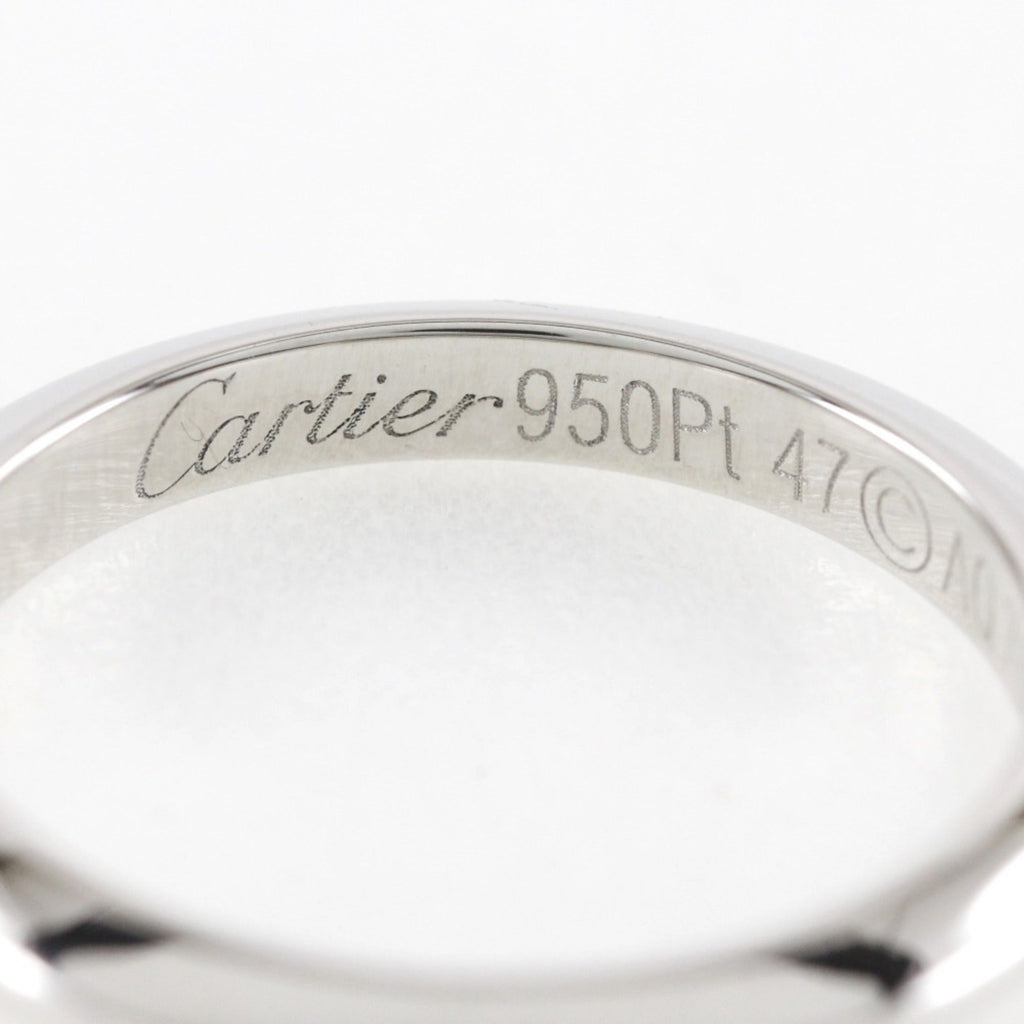 Knife Edge Ring Platinum