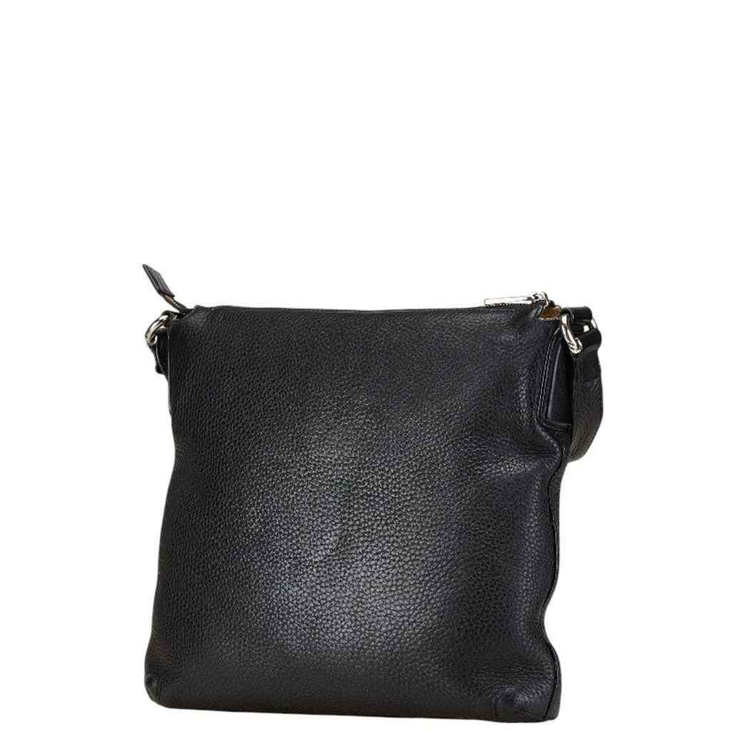 Soho Front Pocket Messenger Bag Leather Medium