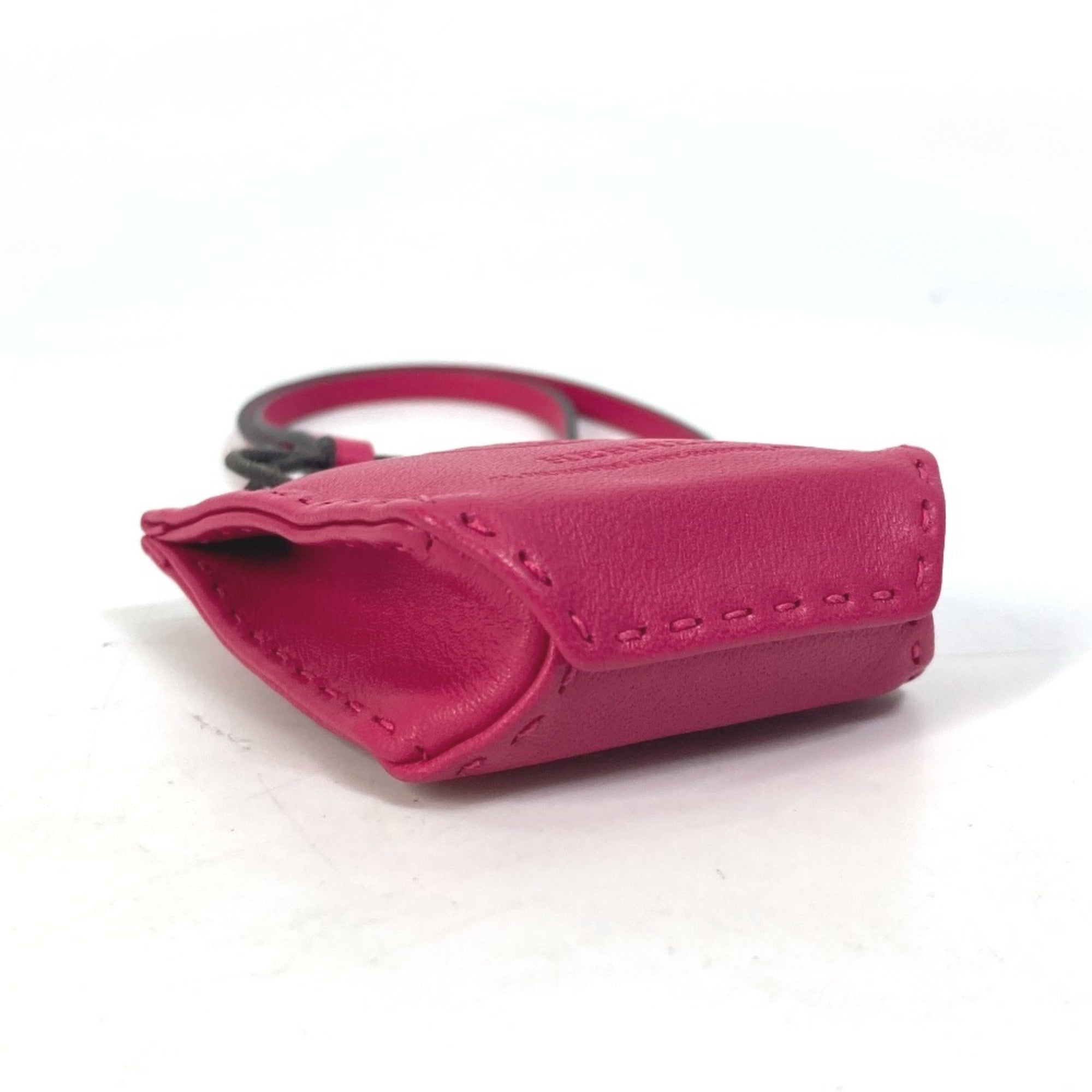 Charm Swift Leather Pink Handbag Charm