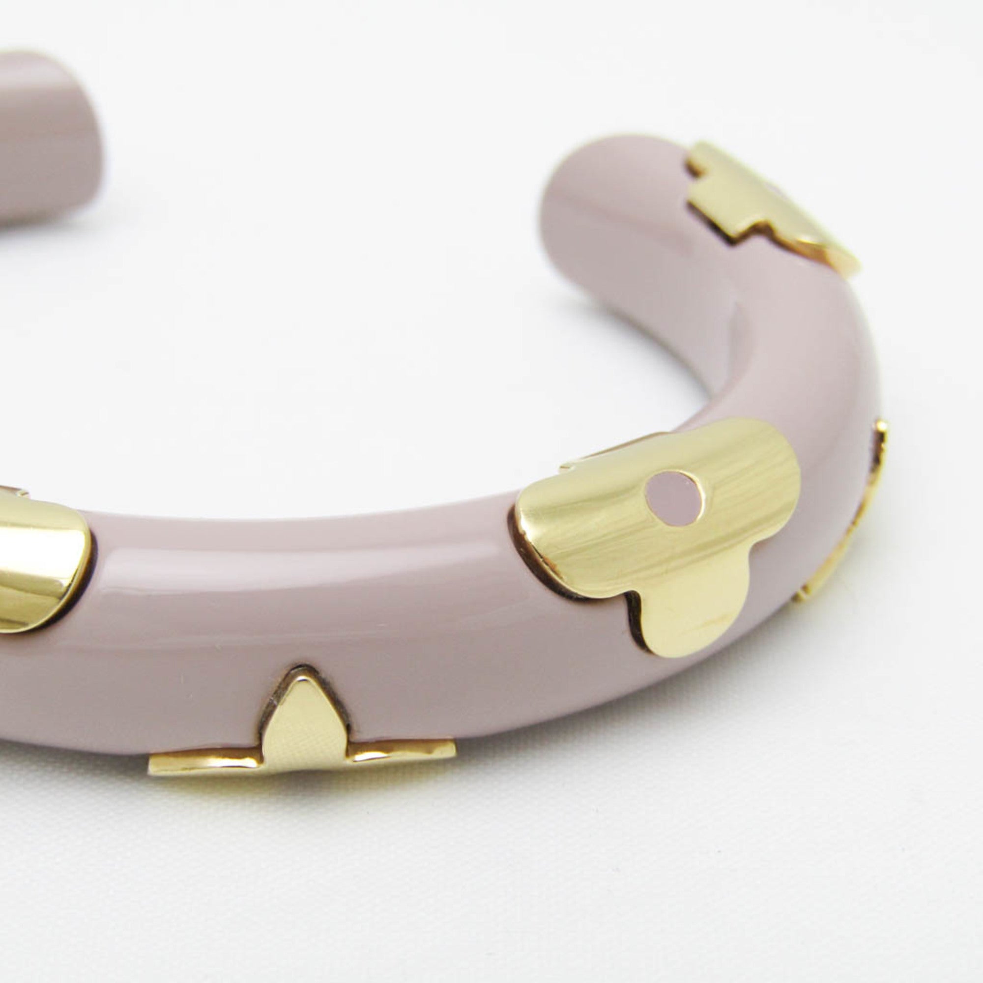 Bracelet Metal Gold and Gray Purple