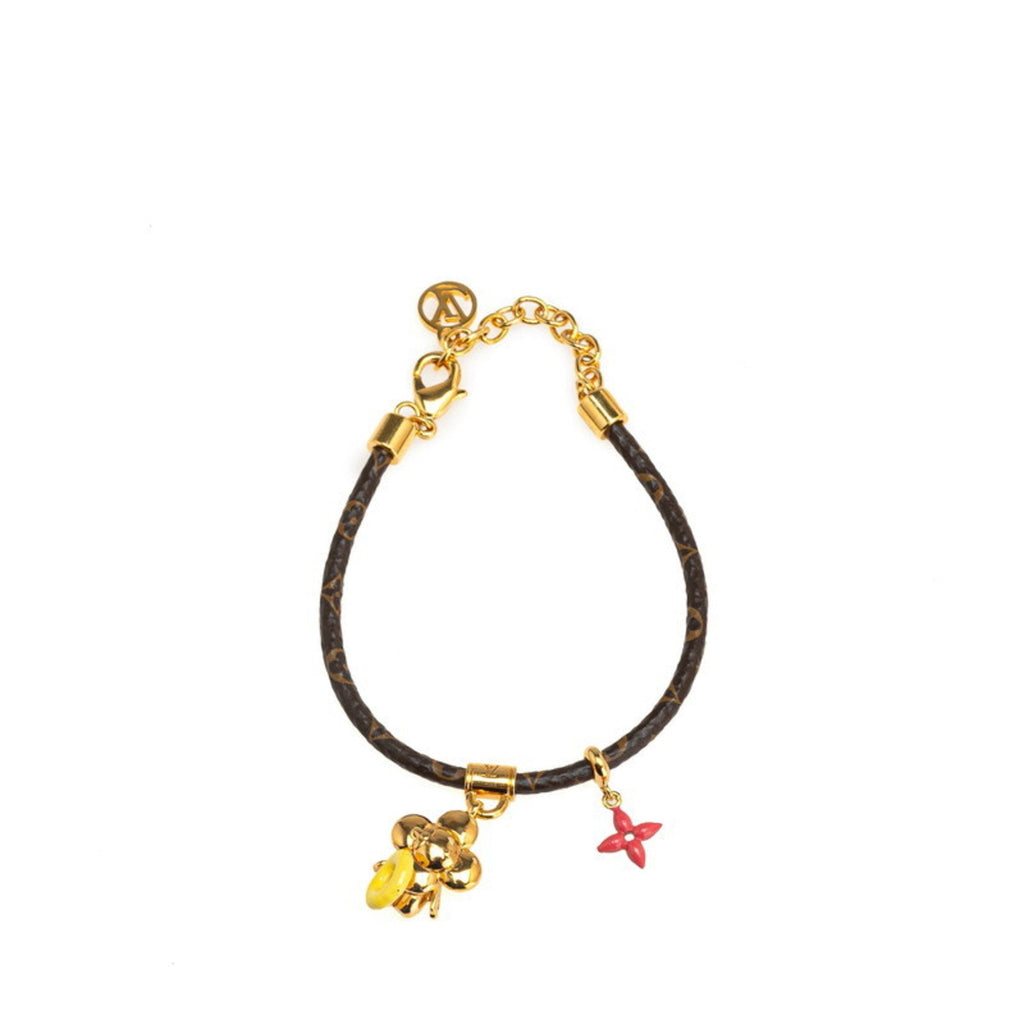 Vivienne Pool Bracelet Brown Gold Plated Hardware