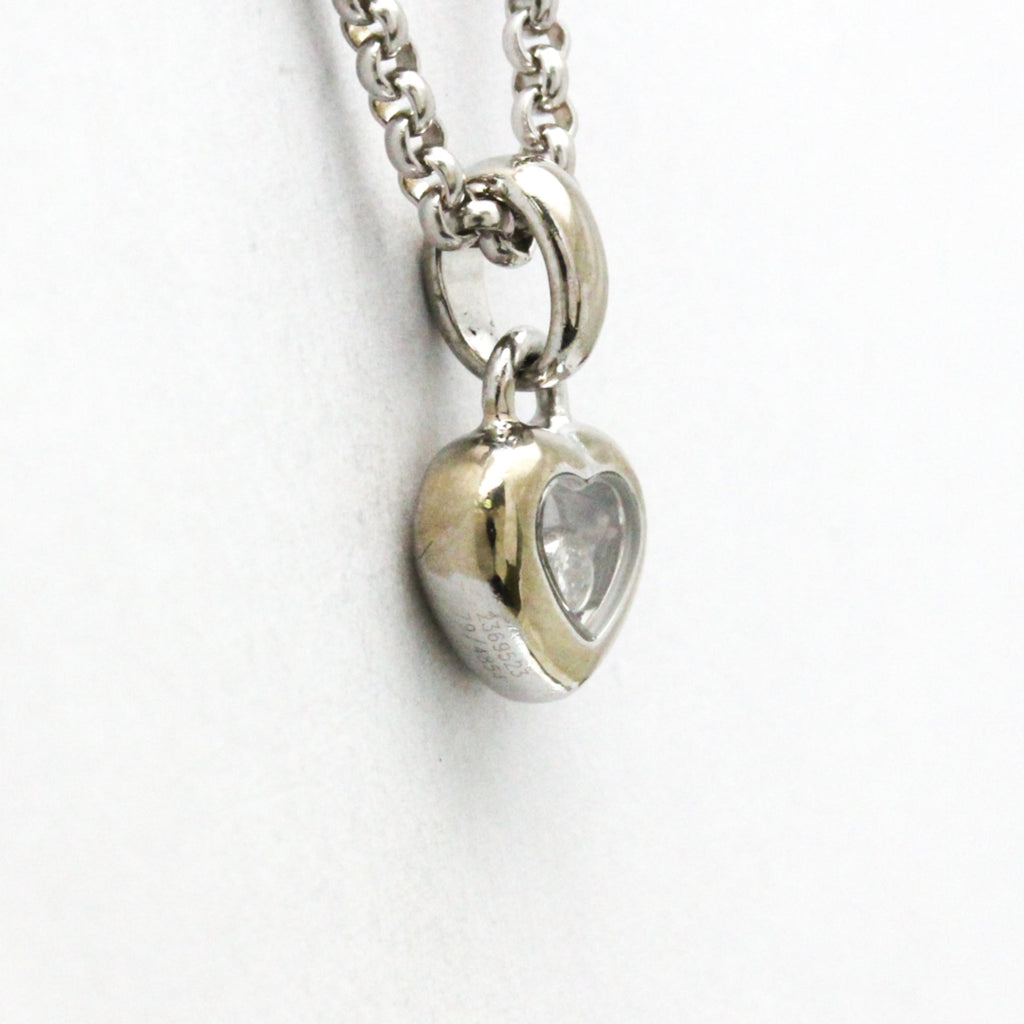 Pendant Necklace 18K White Gold With Diamond