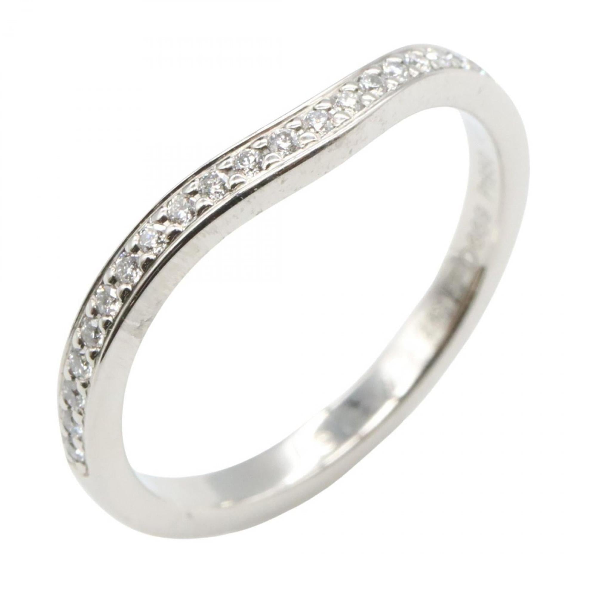 Band Ring Platinum With Diamond