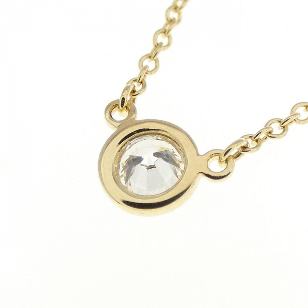 Elsa Peretti Diamonds By The Yard Pendant Necklace 18K Yellow Gold and Diamond