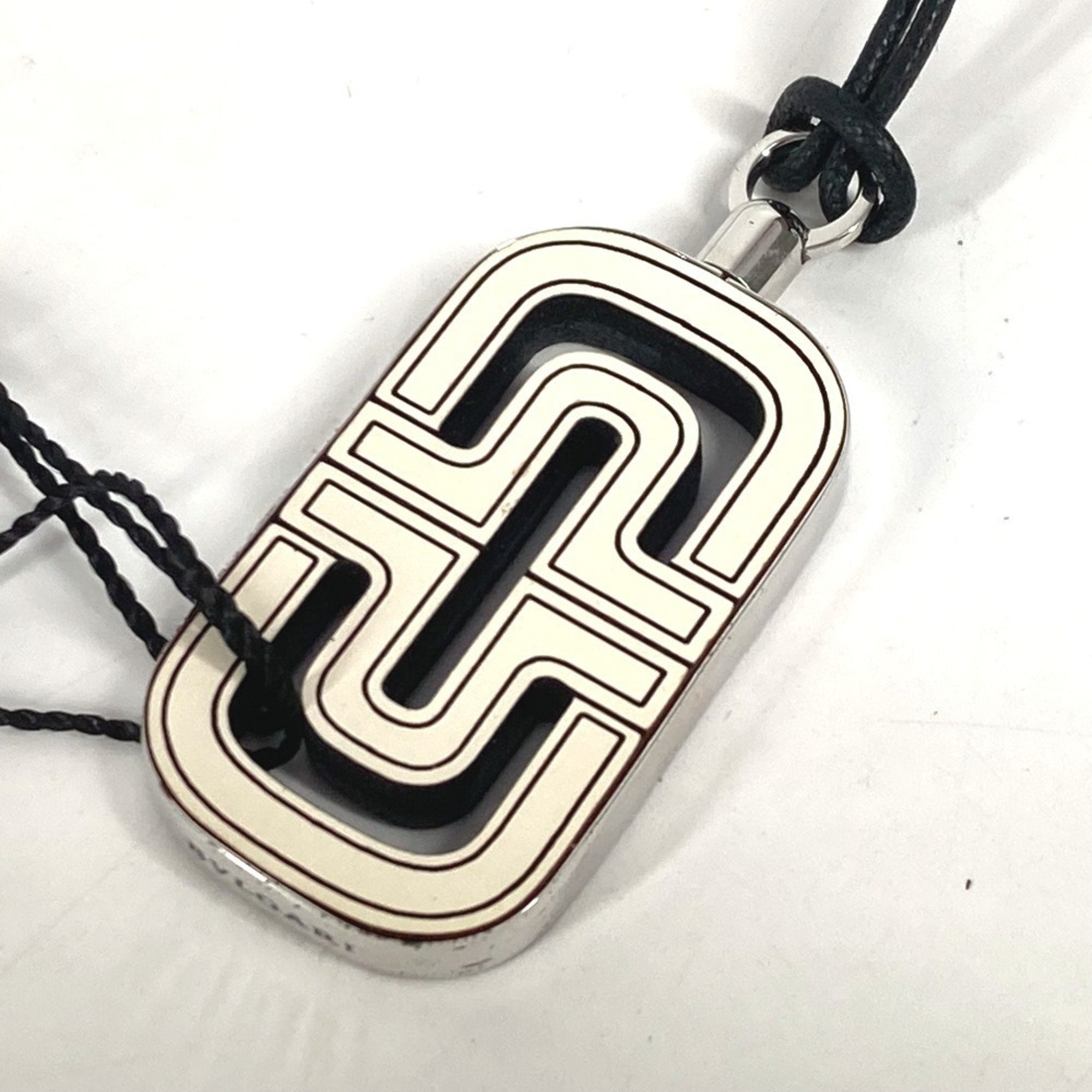 Parentesi Pendant Necklace Leather