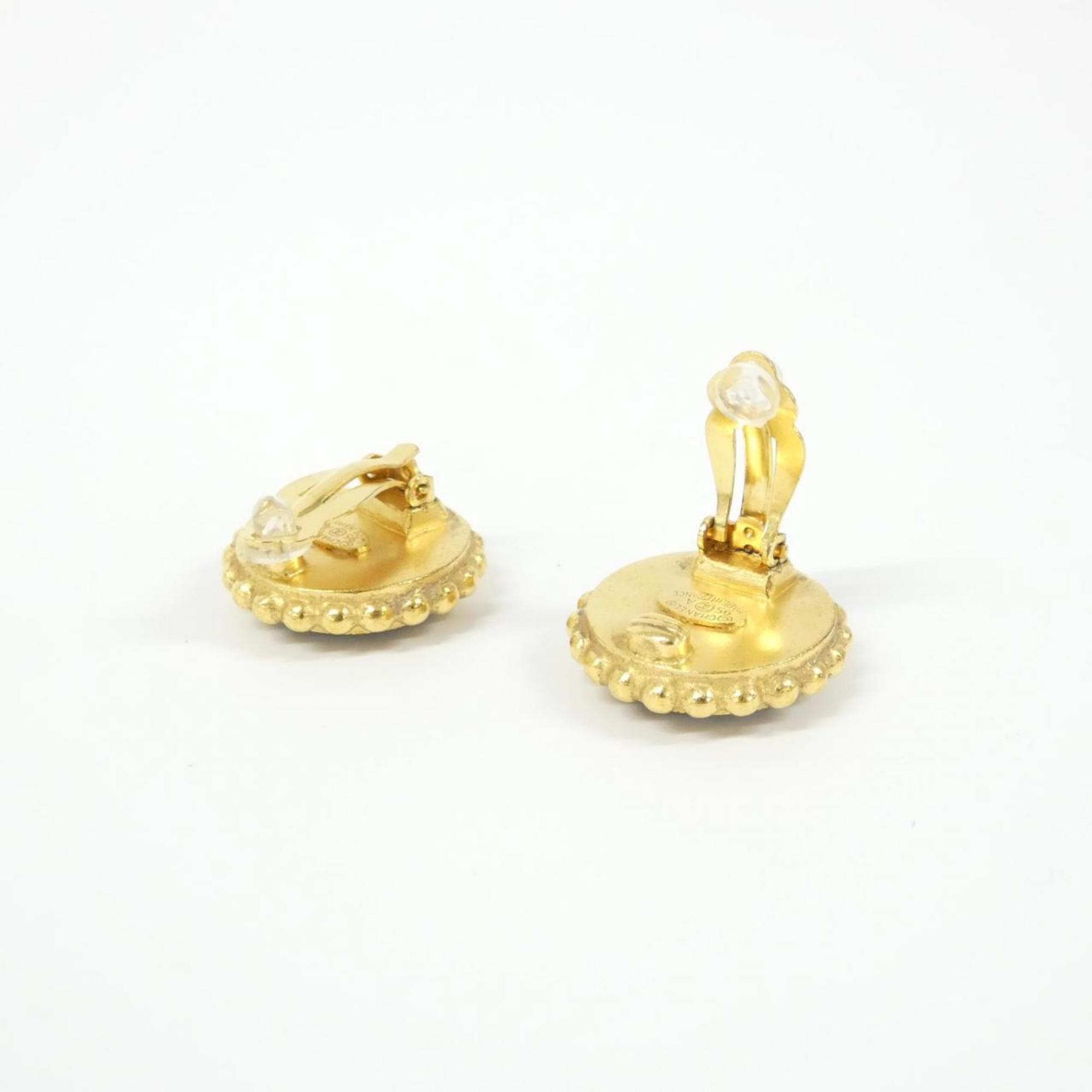 Earrings Gold-Tone Metal
