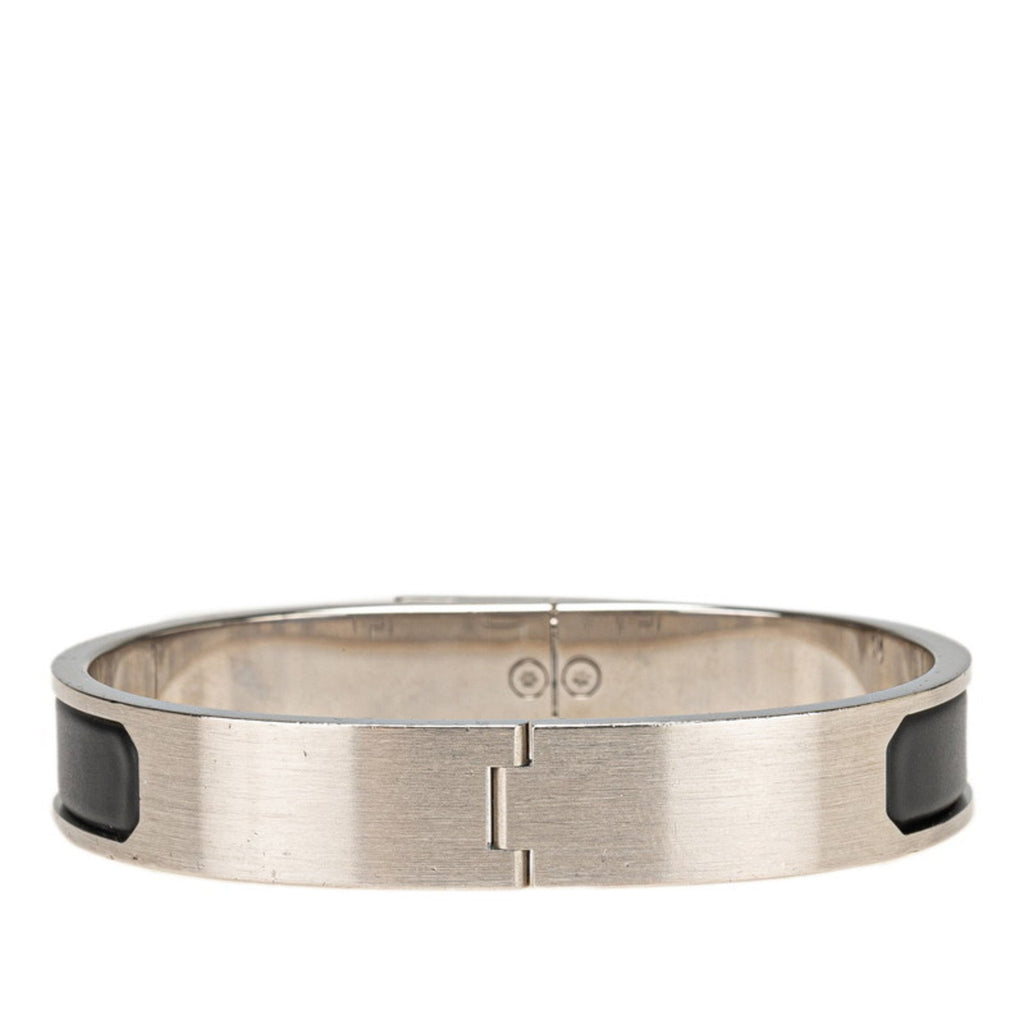Bracelet Black and Silver Metal