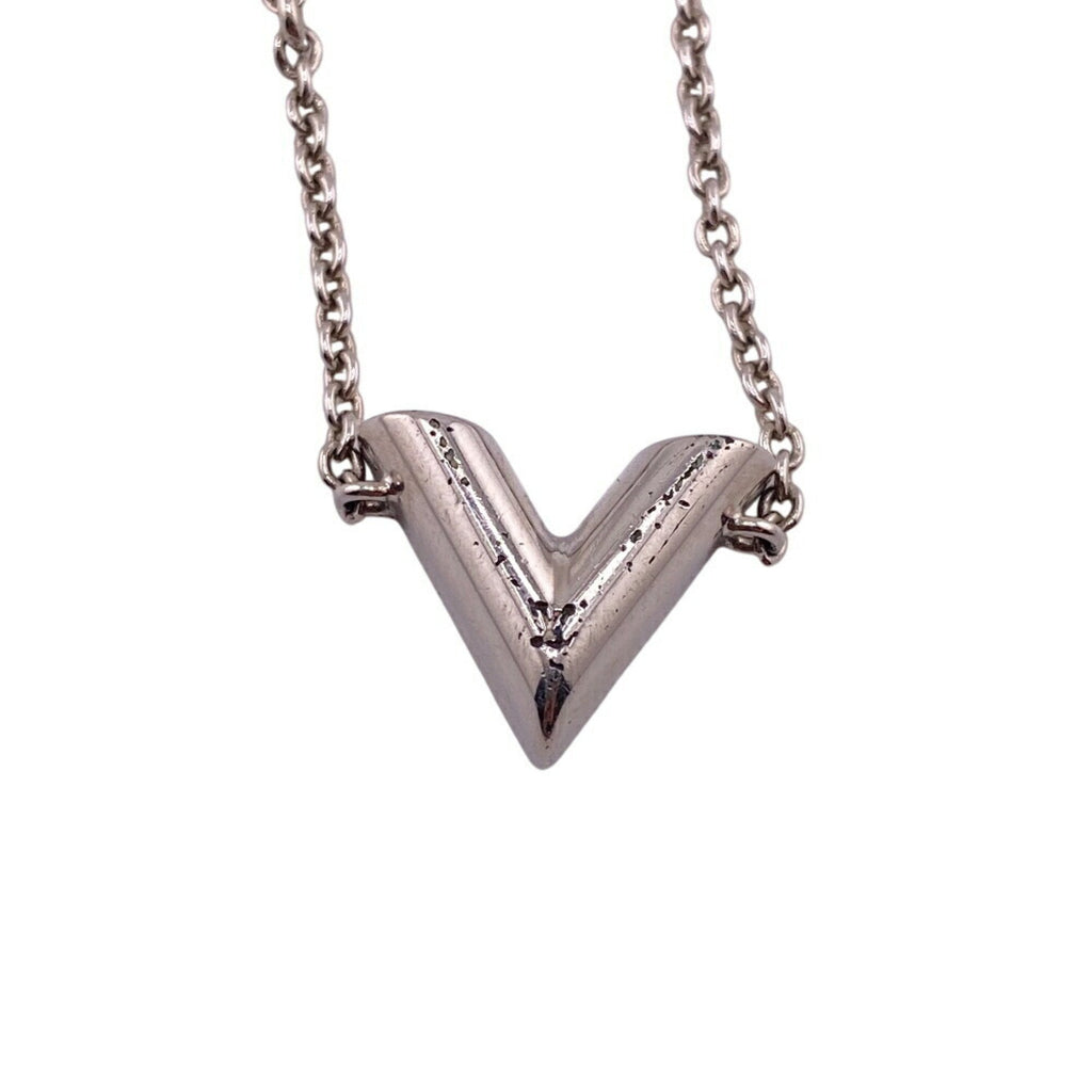 Essential V Bracelet Metal Silver