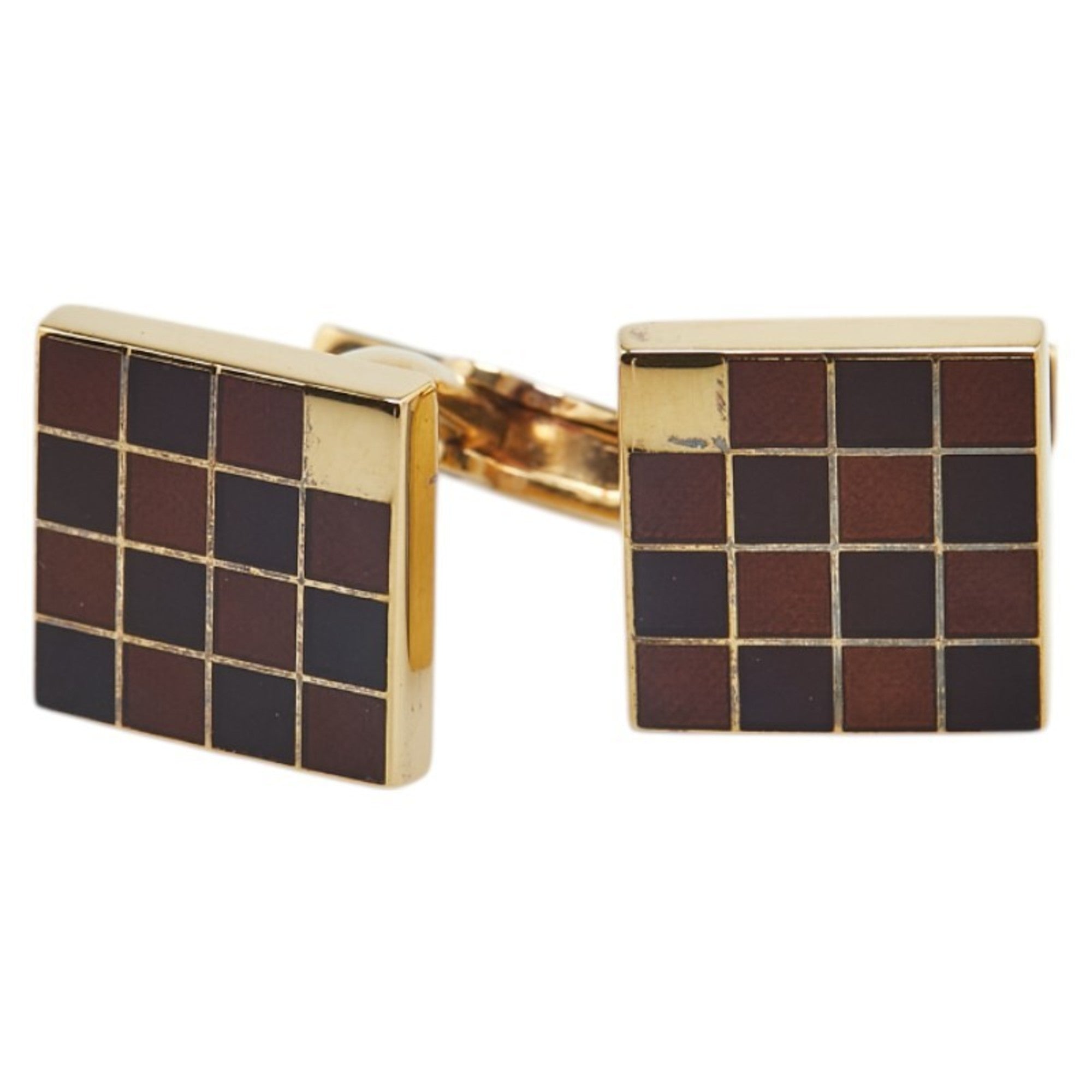Damier Cufflinks Sterling Silver Bracelet