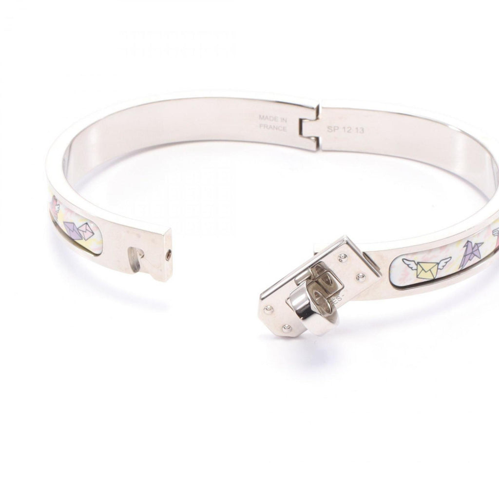 Bangle Leather and Stainless Steel Mini Bracelet