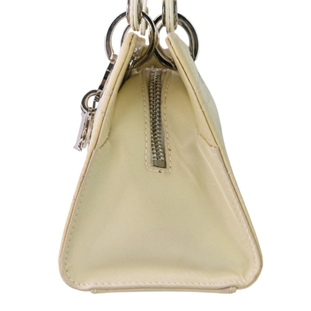 Lady Dior Bag Cannage Quilt Patent Medium