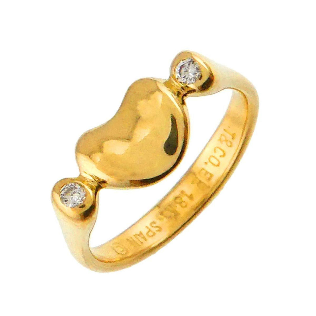 Bean Ring 18K Yellow Gold