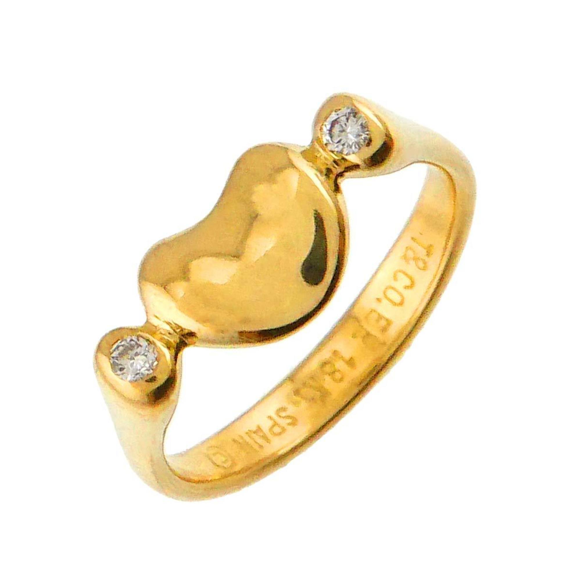 Bean Ring 18K Yellow Gold