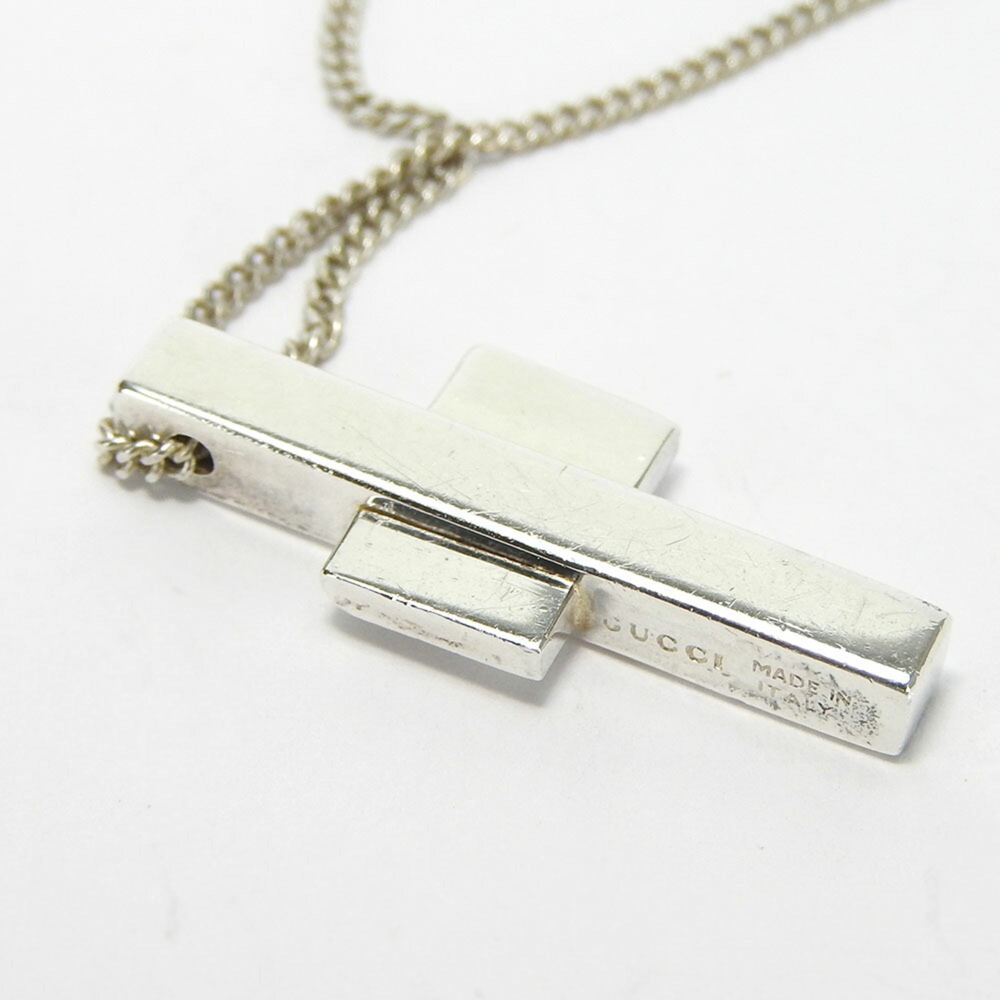Cross Pendant Necklace Sterling Silver