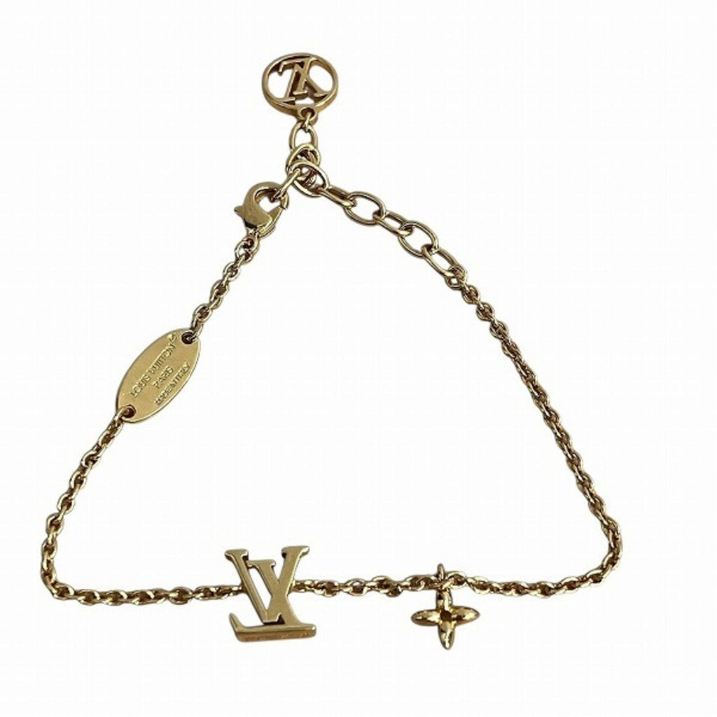 Charm Bracelet Gold with Rhinestone
