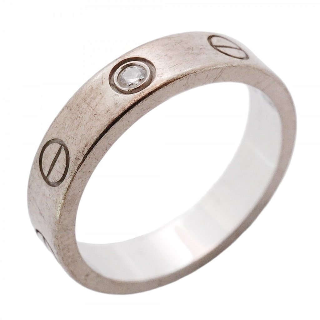 Ring 18K White Gold With Diamond
