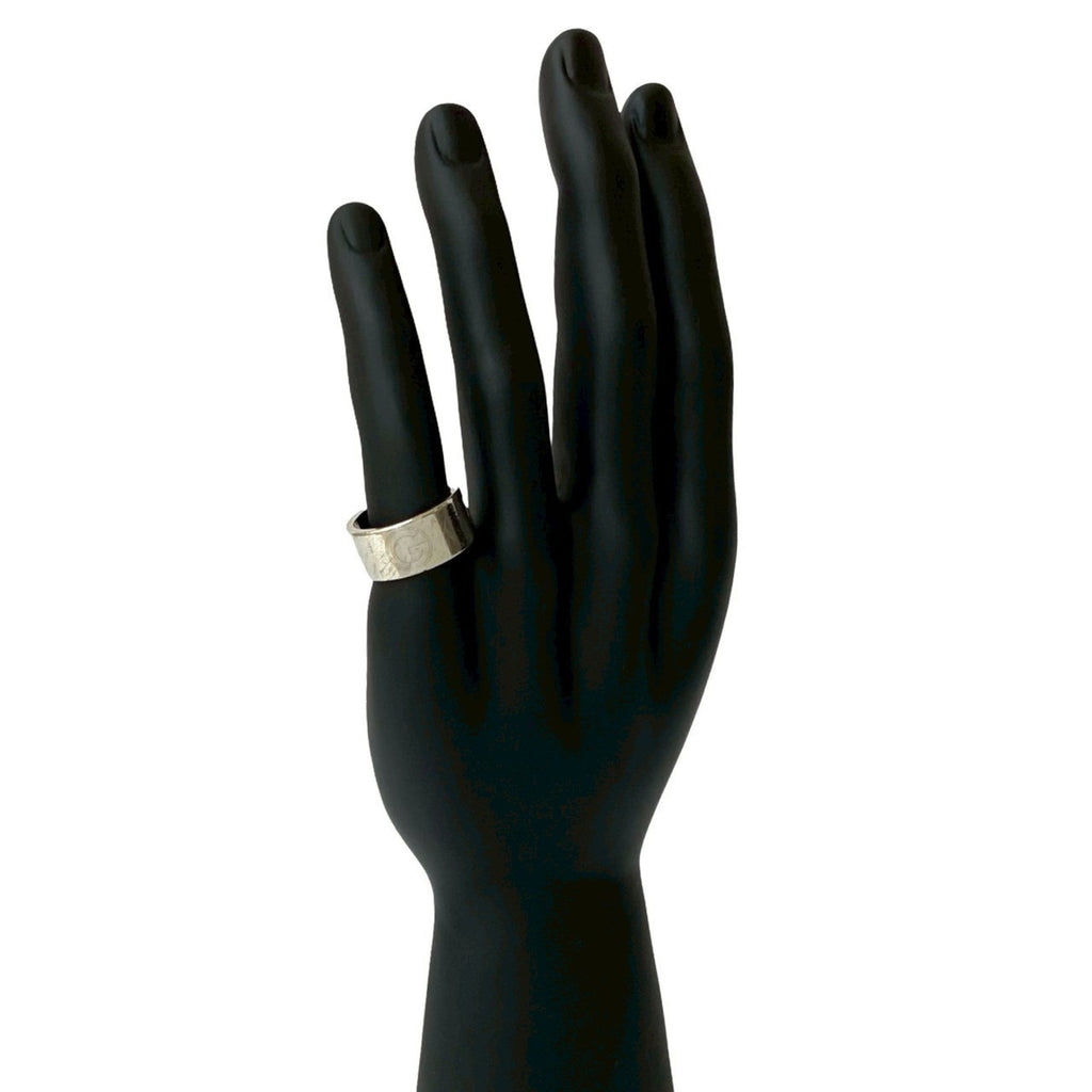 G Cutout Ring Sterling Silver