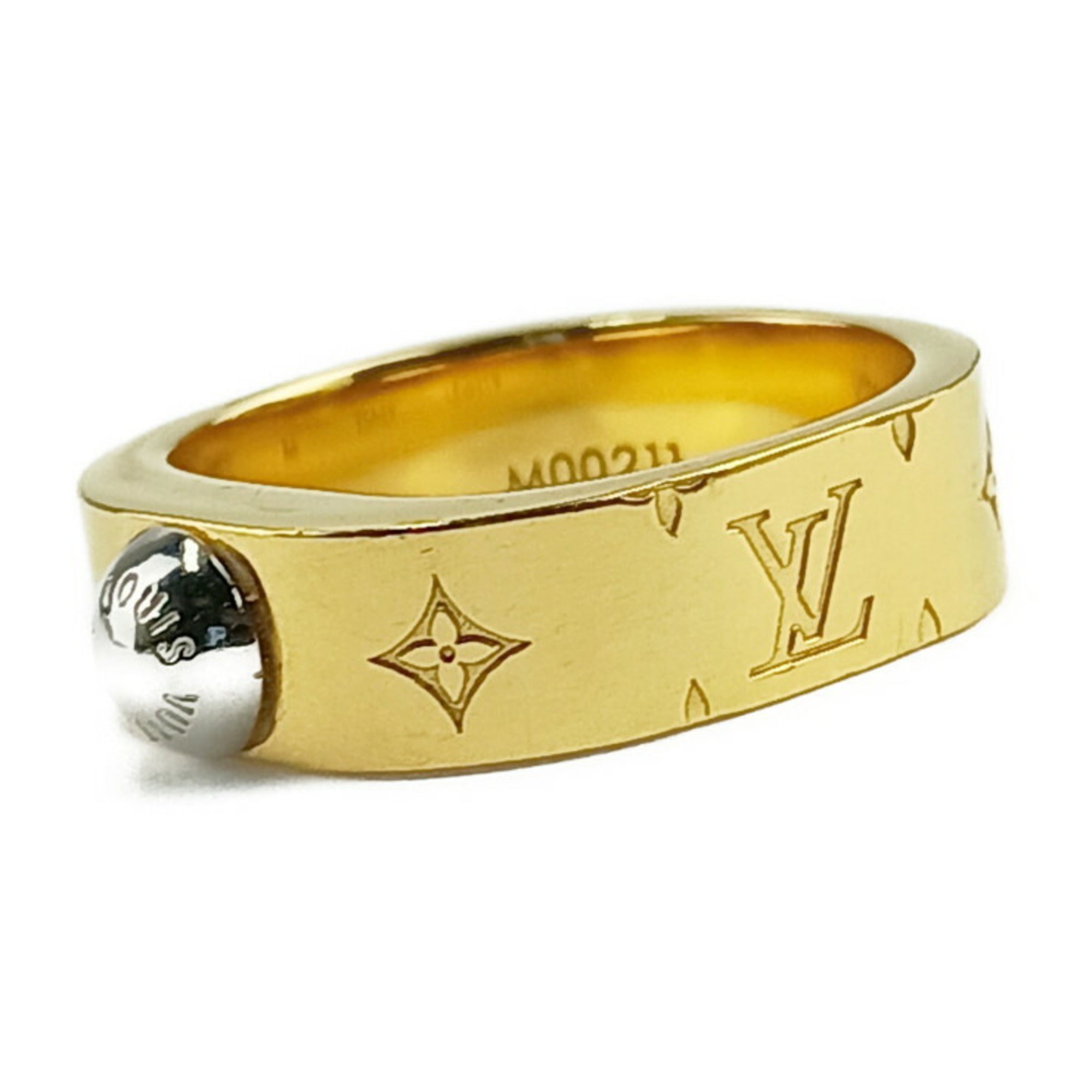 Ring Lacquer and Metal and Rhinestone