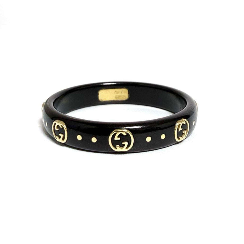 Interlocking G Band Ring 18K Yellow Gold