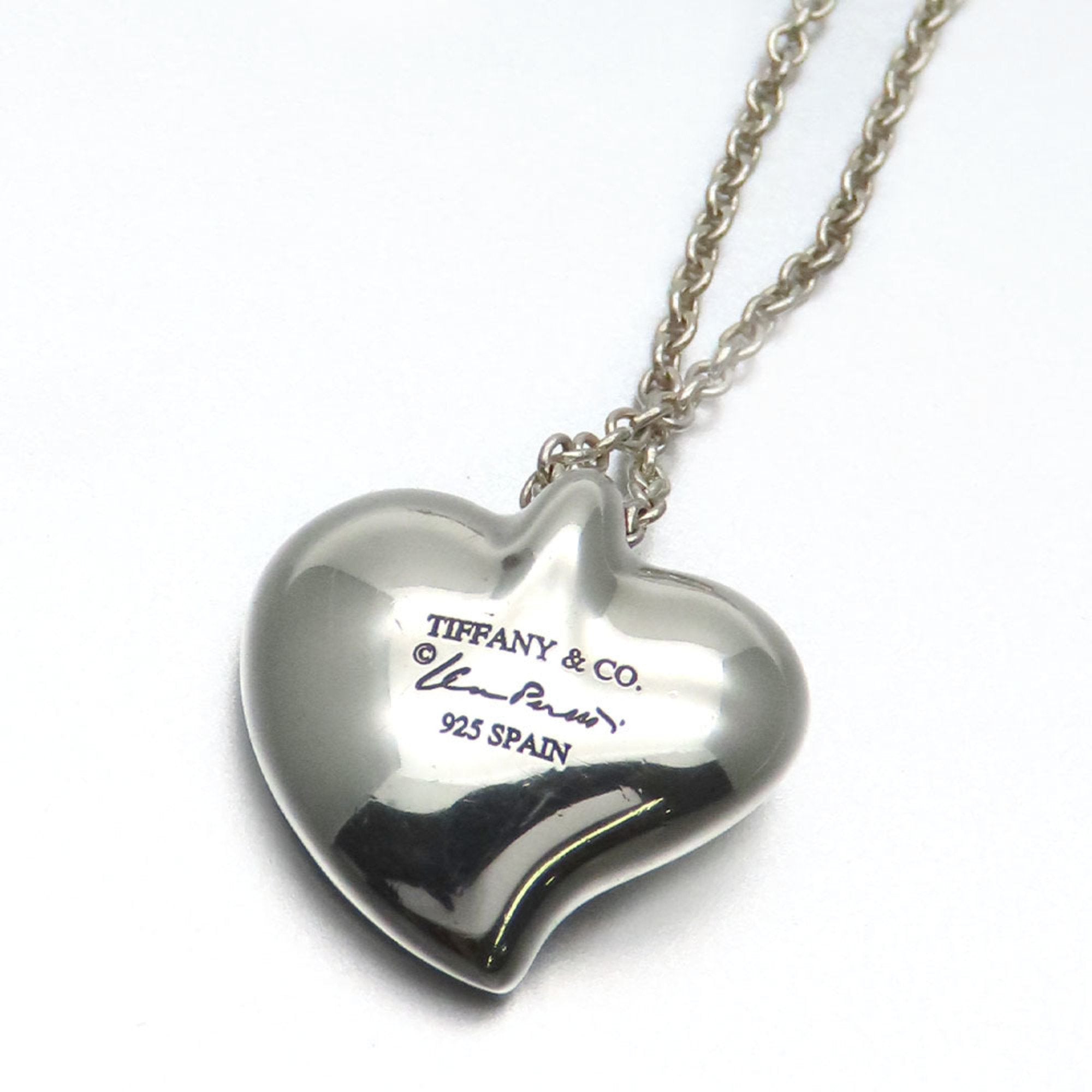 Elsa Peretti Pendant Necklace Sterling Silver 13mm