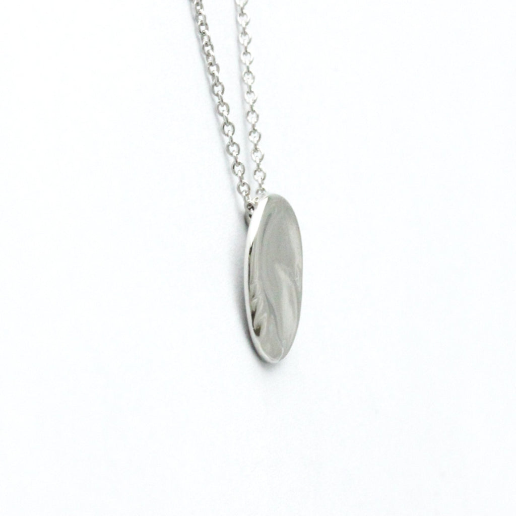 Capricorn Pendant Necklace Platinum