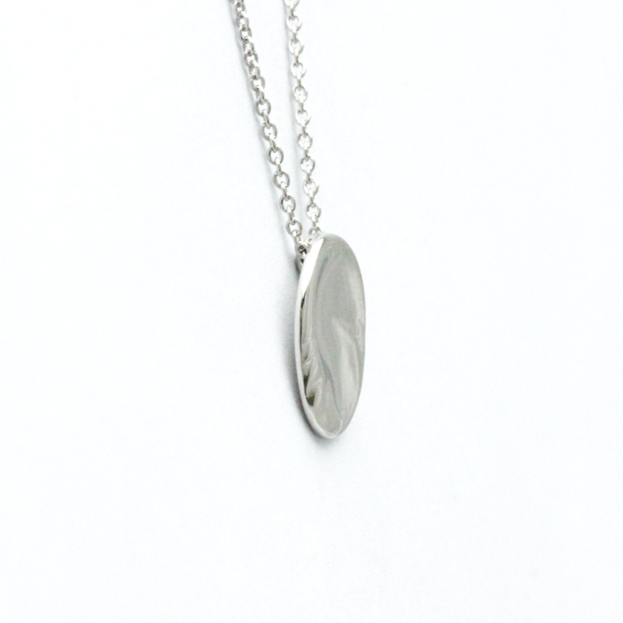 Capricorn Pendant Necklace Platinum