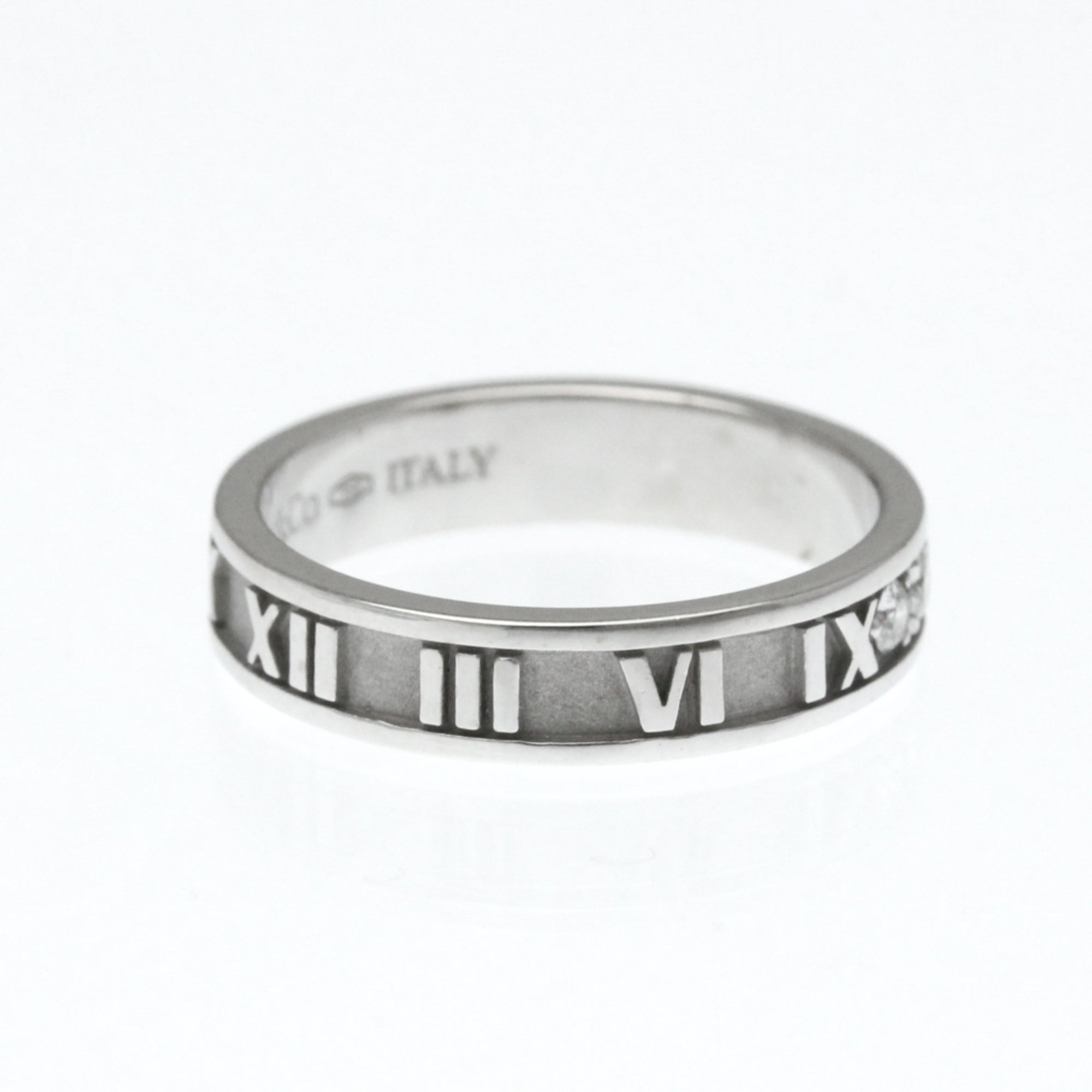 Atlas Ring Sterling Silver with 18K White Gold