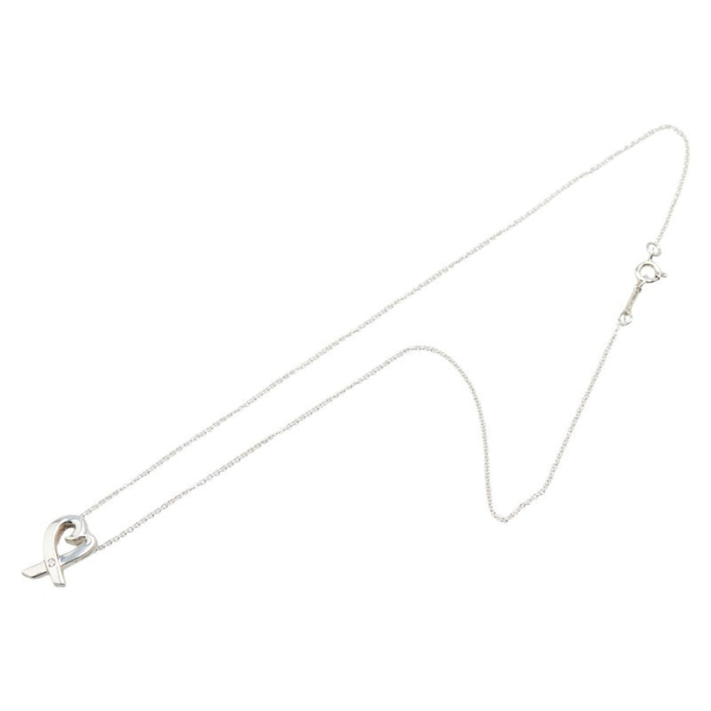 Loving Heart Pendant Necklace Sterling Silver