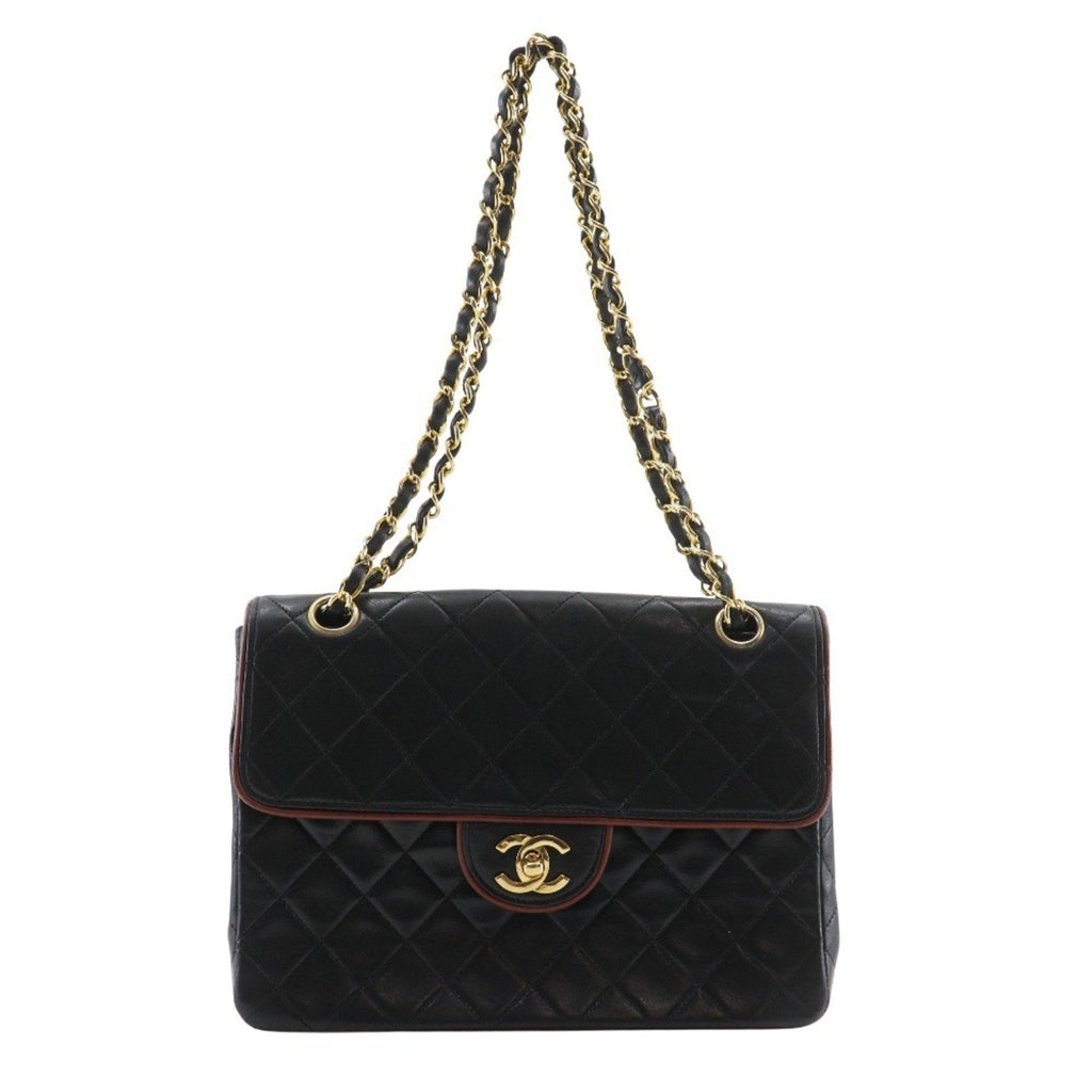 Vintage CC Chain Flap Bag Quilted Lambskin Medium