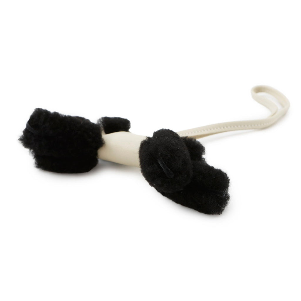 Buddy Charm Leather Black Handbag Charm