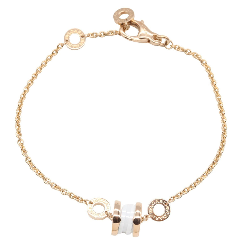 B.Zero1 Element Bracelet Ceramic and 18K Rose Gold