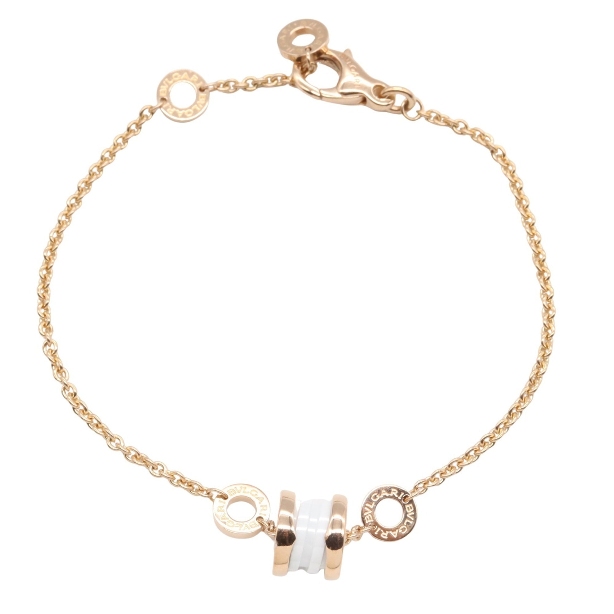 B.Zero1 Element Bracelet Ceramic and 18K Rose Gold