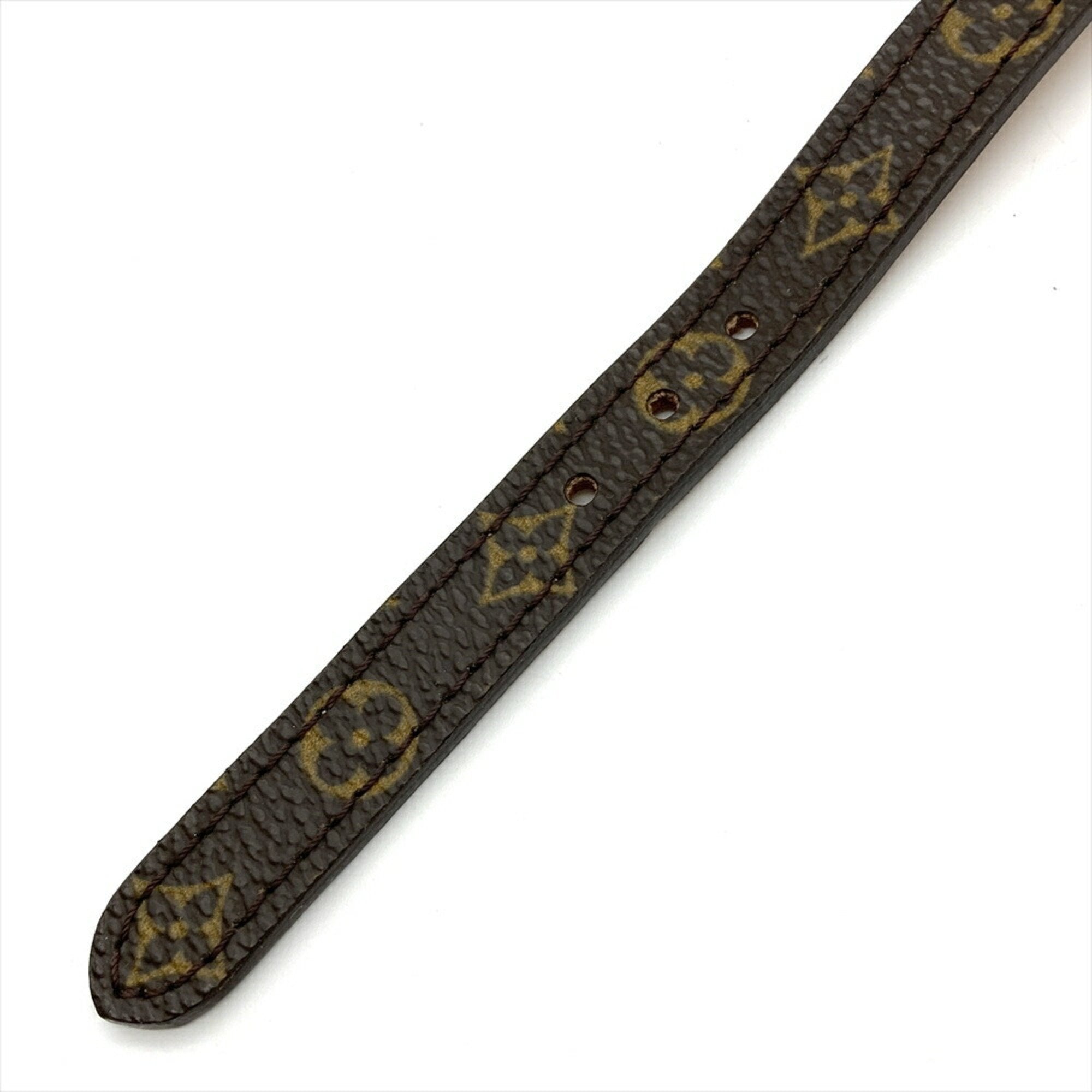 Monogram Bracelet Leather and Monogram Mini