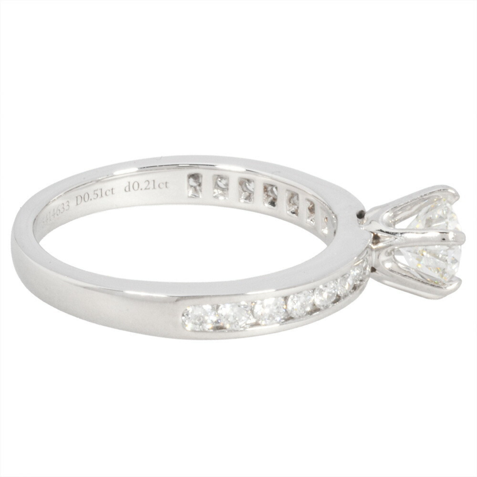 Engagement Ring Platinum with Diamond