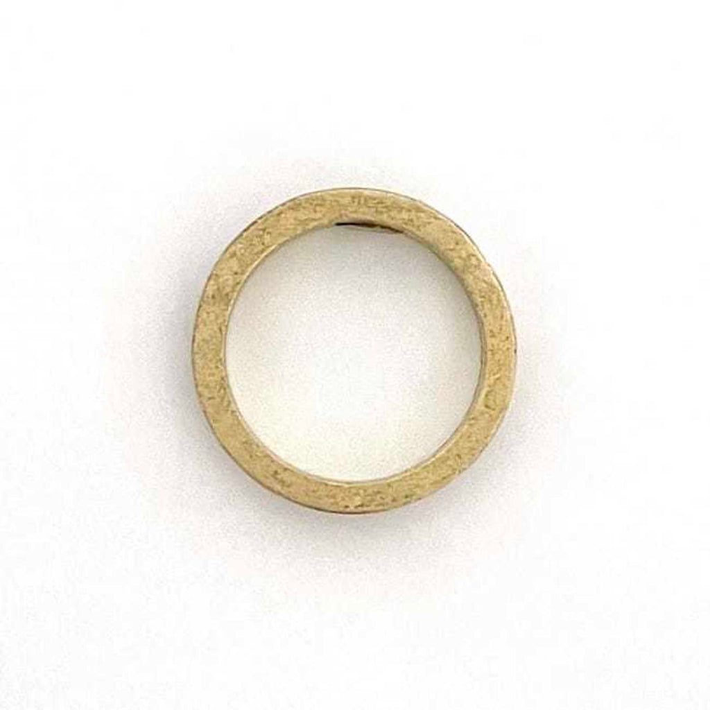 Engraved Ring Gold-Tone Metal