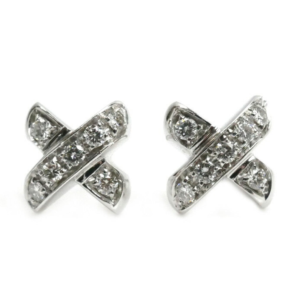 Earrings 18K White Gold