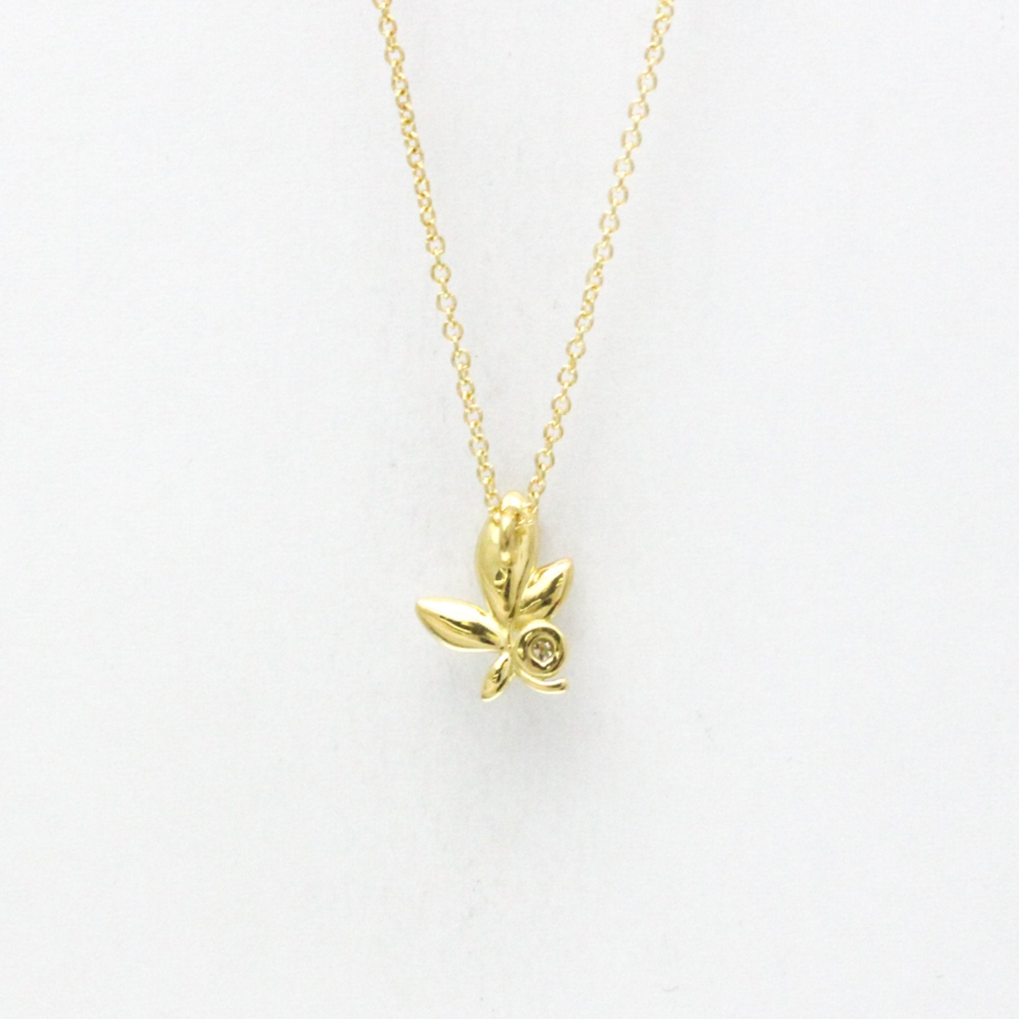 Pendant Necklace 18K Yellow Gold with Diamond