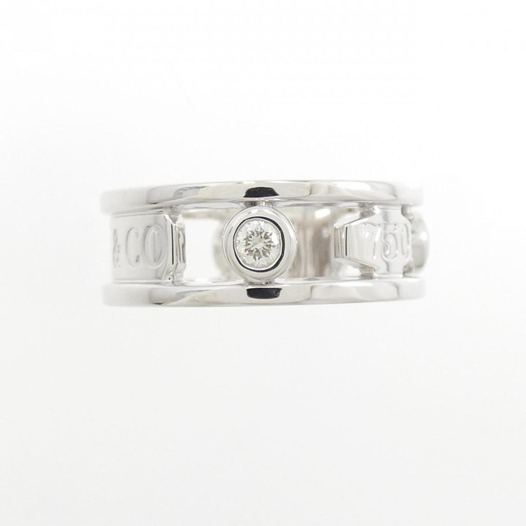 1837 Element Ring 18K White Gold with Diamond