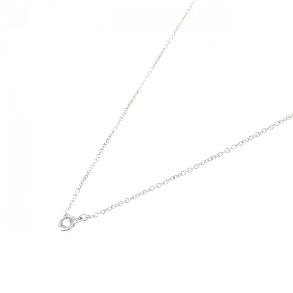 Elsa Peretti Diamonds By The Yard Pendant Necklace Sterling Silver