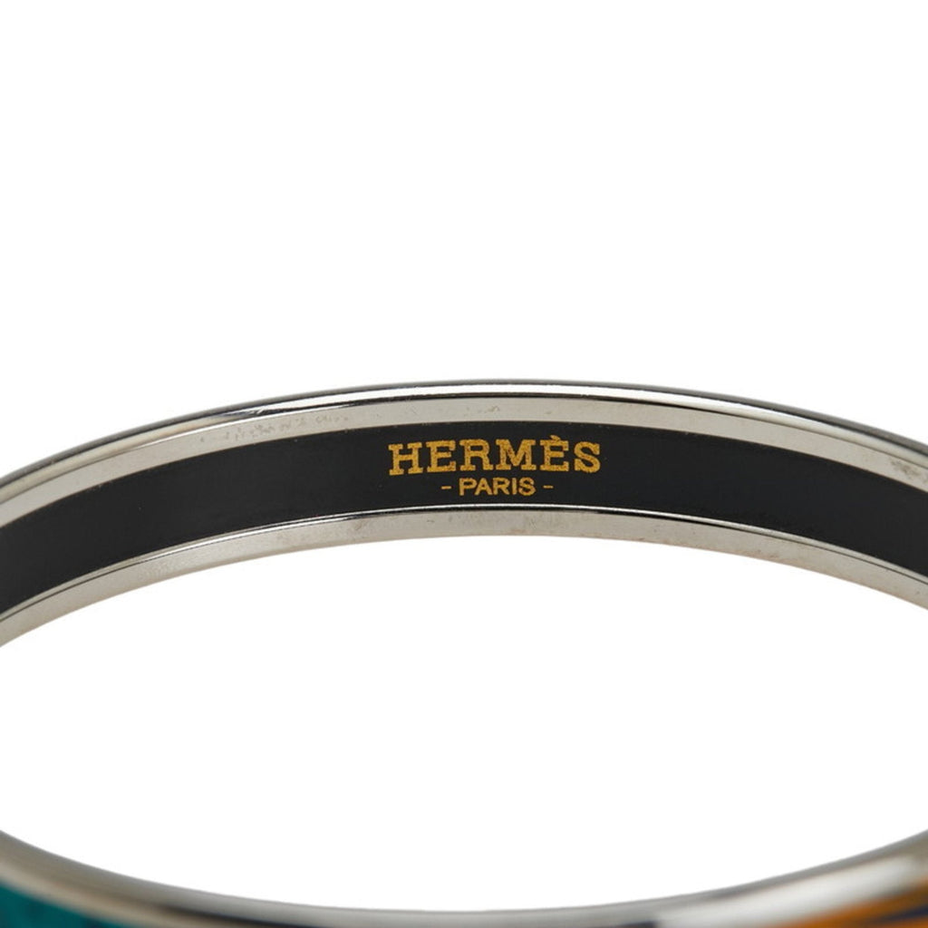 Bangle Cloisonné Enamel and Metal Bracelet