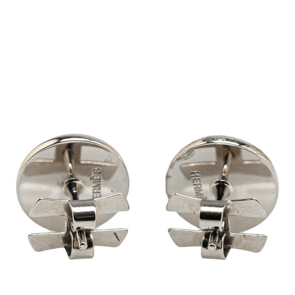 Clip-On Earrings Clip-On Silver-Tone Metal