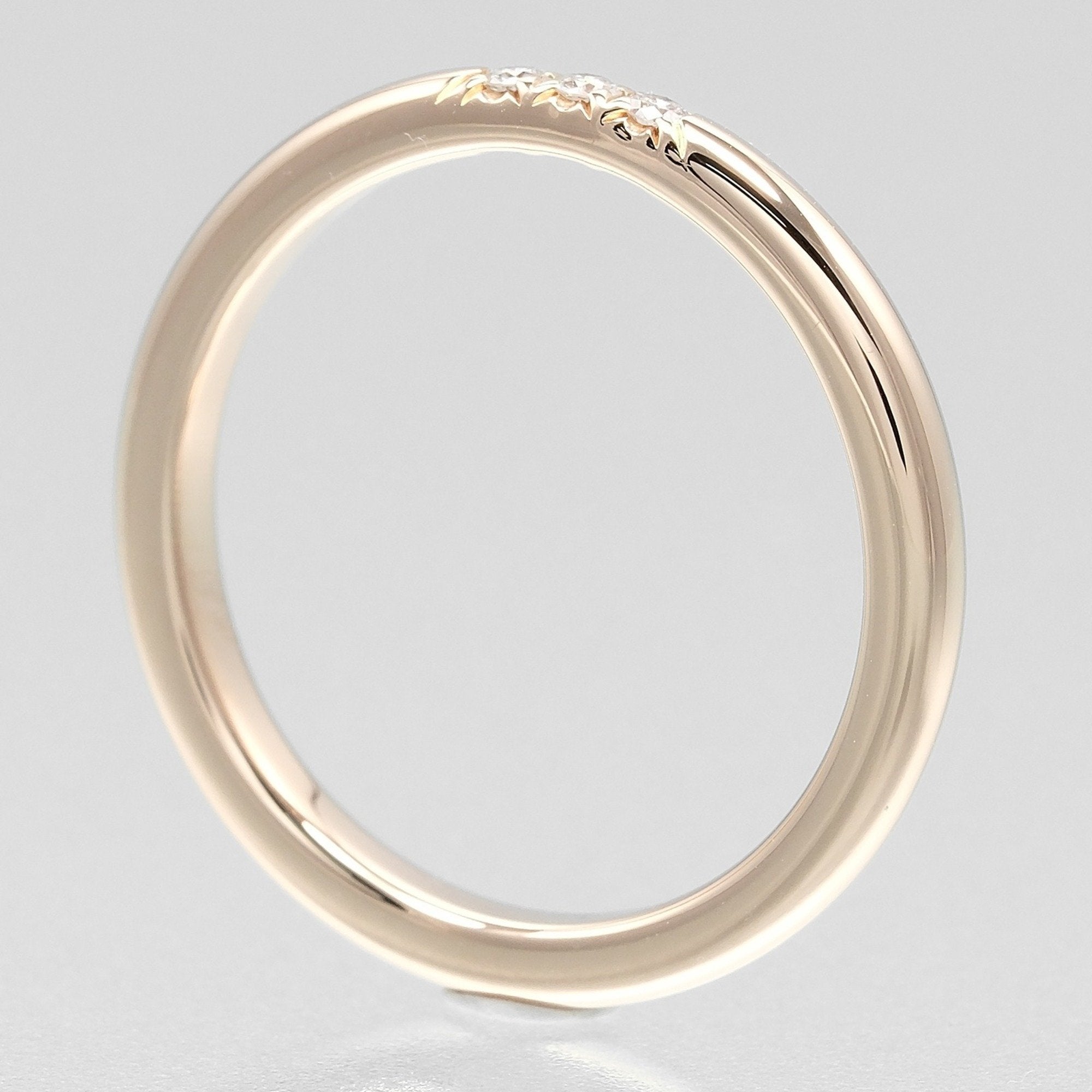 Ring 18K Rose Gold with Diamond