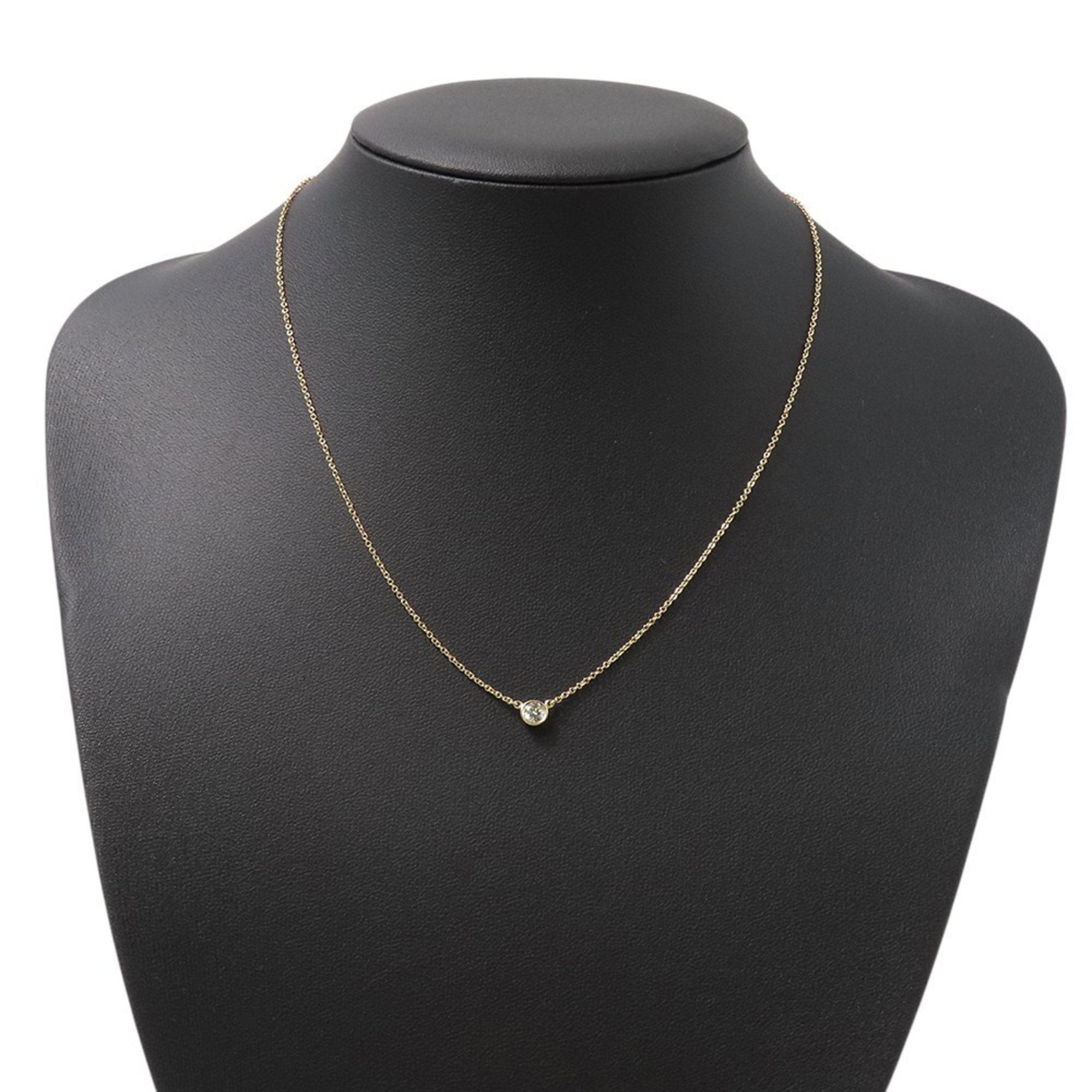 Elsa Peretti Pendant Necklace 18K Yellow Gold