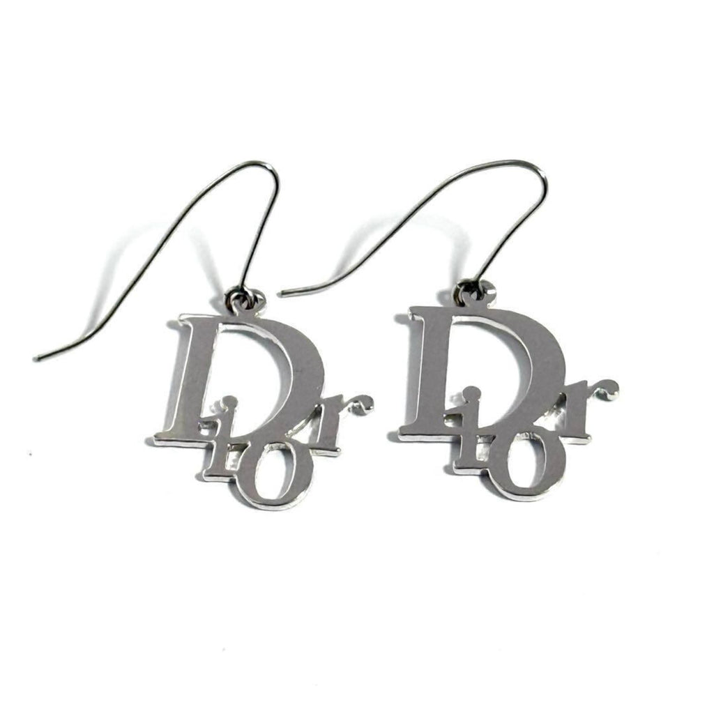 Logo Earrings Metal