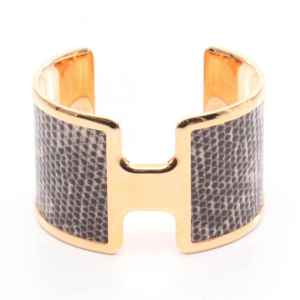 Olympe Bracelet Leather and Stainless Steel