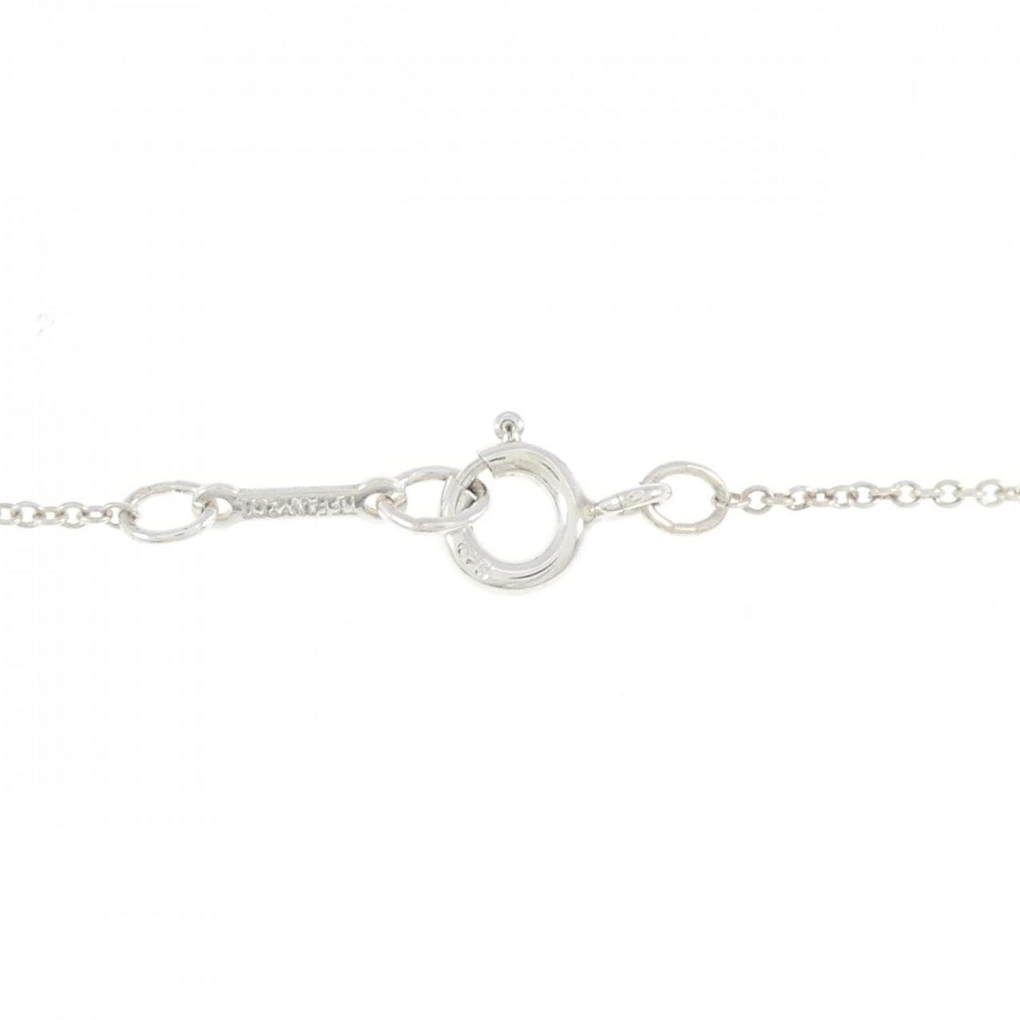 Teardrop Pendant Necklace Sterling Silver