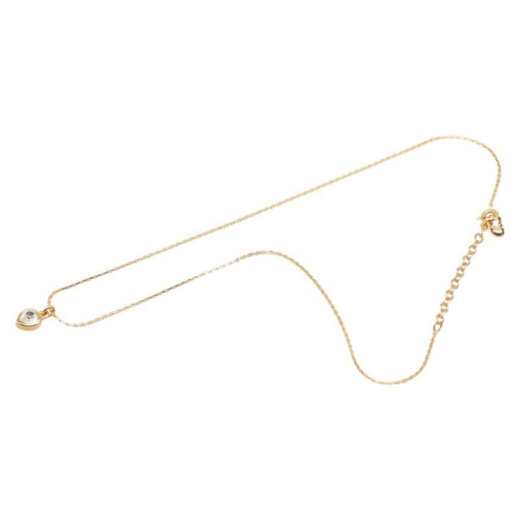 Pendant Necklace Rhinestone Gold